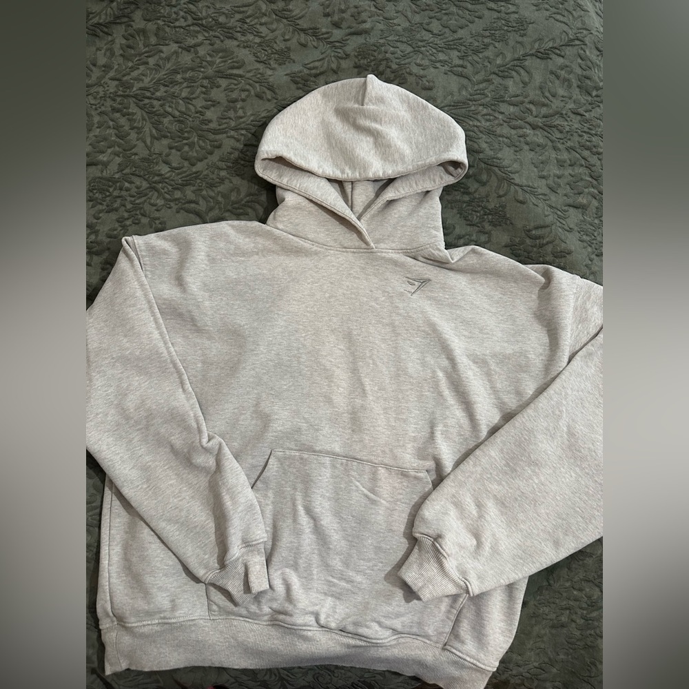 Gymshark Rest Day Beige Marl Hoodie